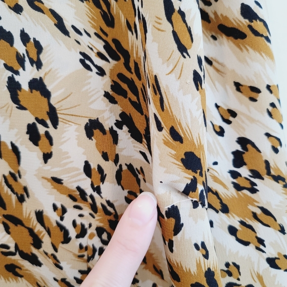 💕 Club Z Collection Cheetah Animal Print Top Size 2X - Picture 10 of 16